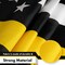 Thin Yellow Line American Flag 3x5 Ft 3-Pack Printed 150D Polyester By G128